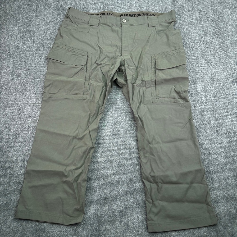 Duluth Trading‎ Pants Mens 44x27 Gunmetal Flex Dry On The Fly Cargo Utility